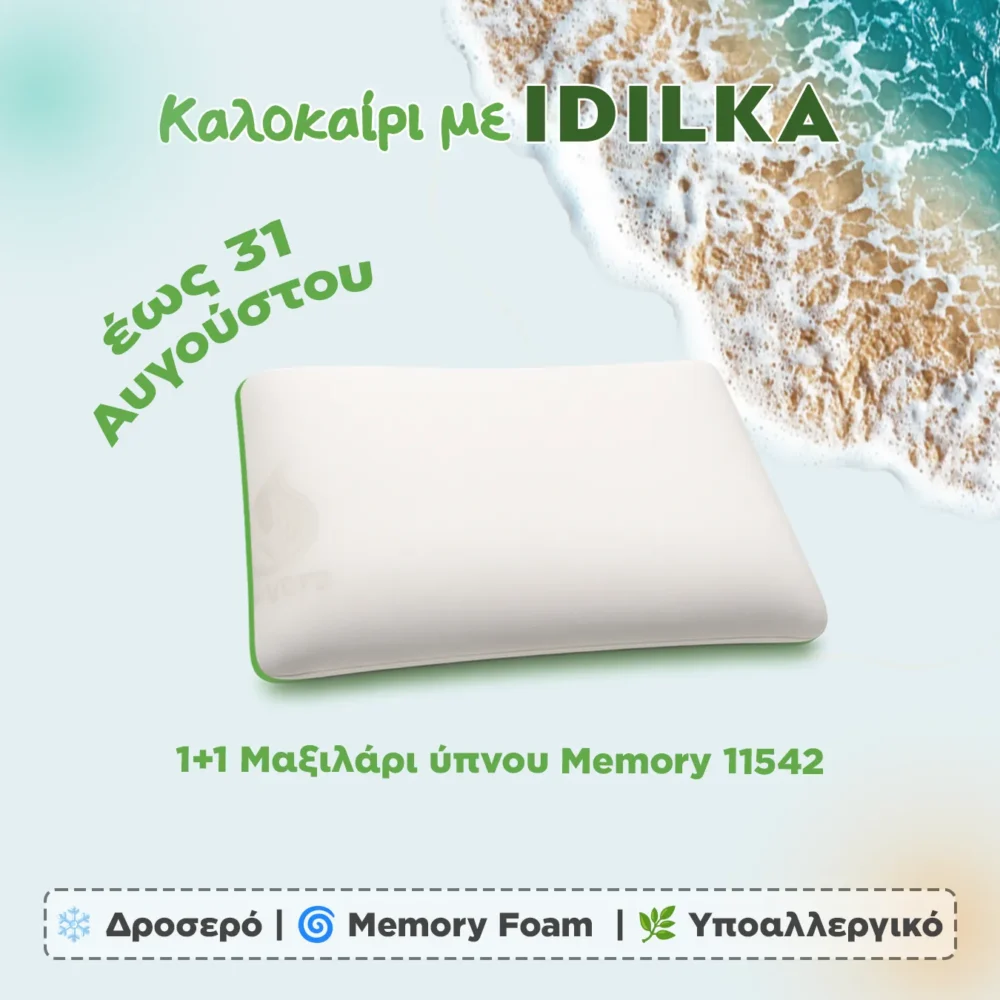 1+1 Μαξιλάρι ύπνου Memory 11542