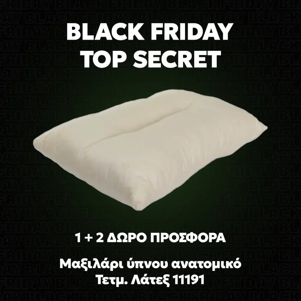 3x Μαξιλάρια ύπνου ανατομικά Τετμ. Λάτεξ 11191