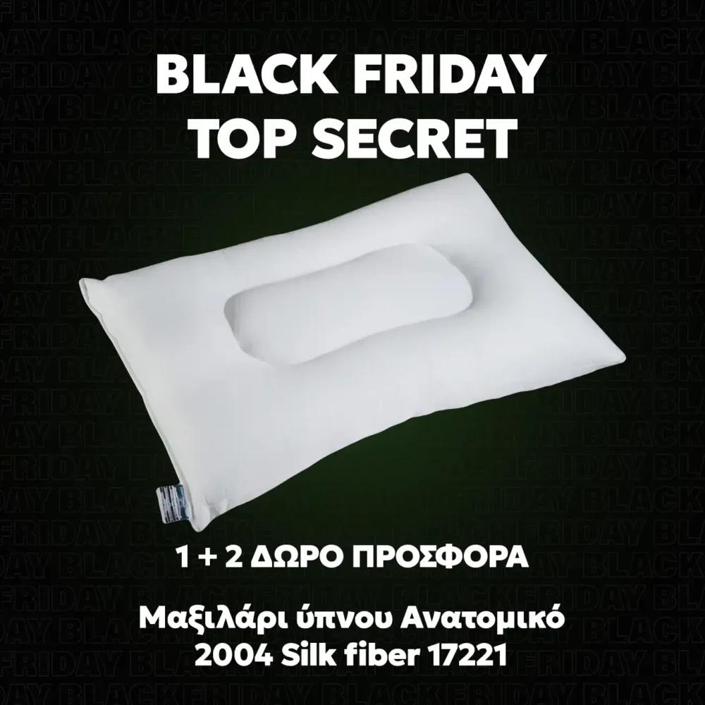 3x Μαξιλάρι ύπνου ανατομικό 2004 Silk fiber 17221